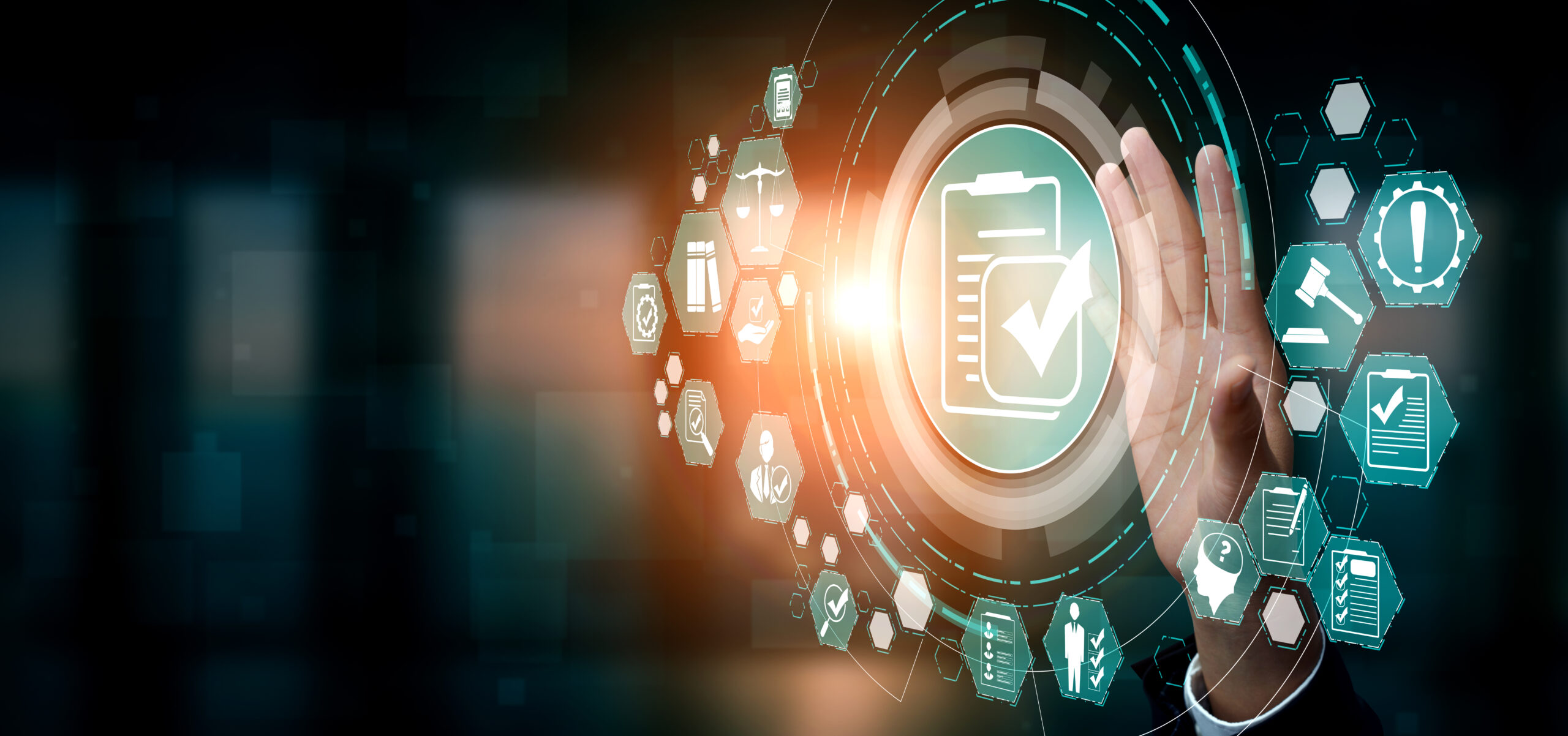 Digitale Symbole von Denequa